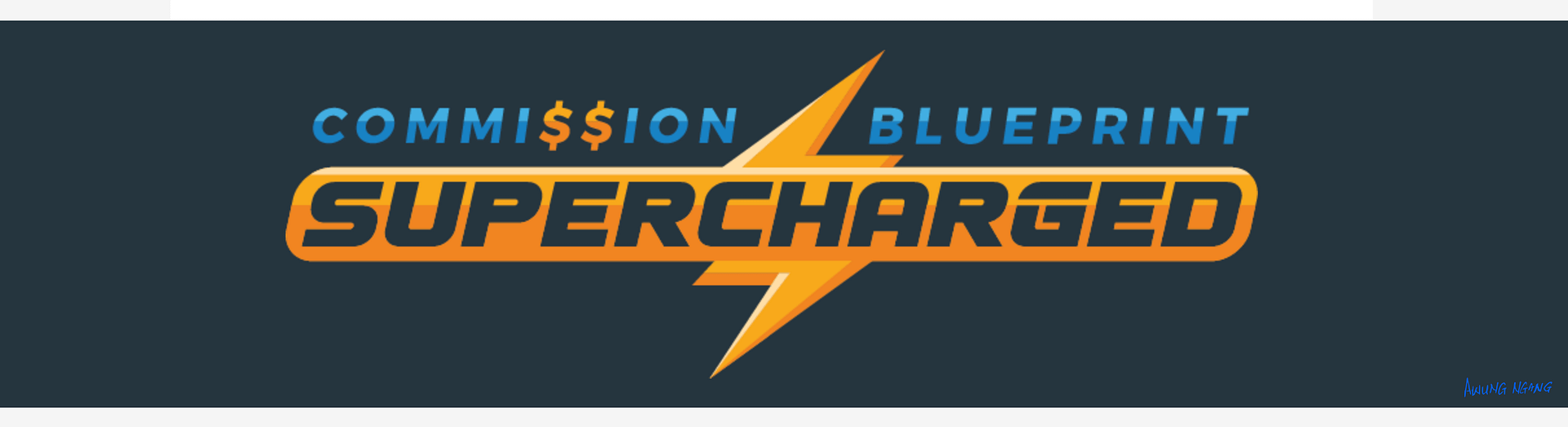 Commission Blueprint Supercharged,instant discounts,Option1,Option2,Option3,payment today,passive income